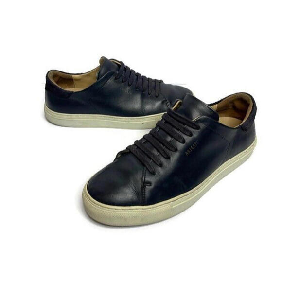 Authentic Axel Arigato Clean 90 Leather Sneakers Navy Blue 28119 Size 40 /US 7.5